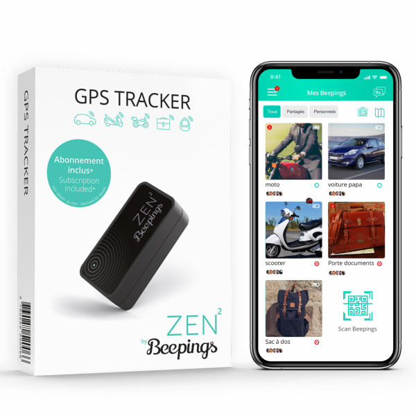 Tracker GPS ZEN by Beepings -15% pour la French Tech